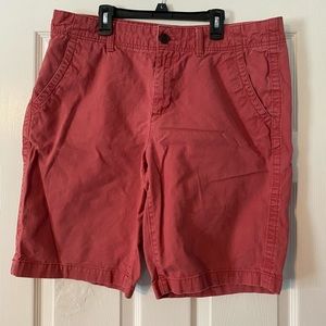 Red shorts
